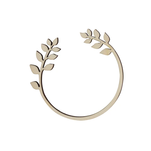 Wooden scrap - wreath