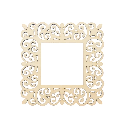 Wooden scraps set - frame
