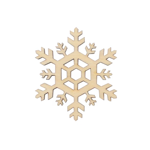 Wooden scrap - snowflake