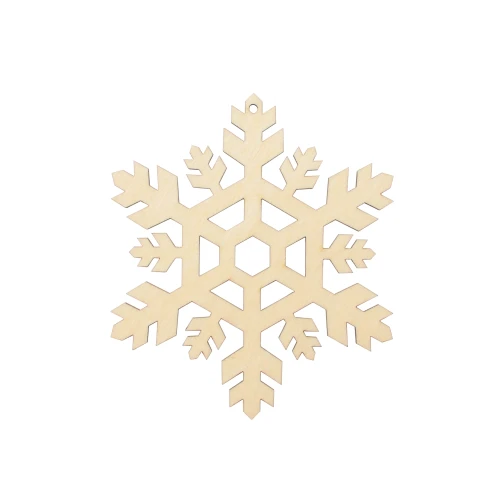 Christmas decoration, tag - snowflake