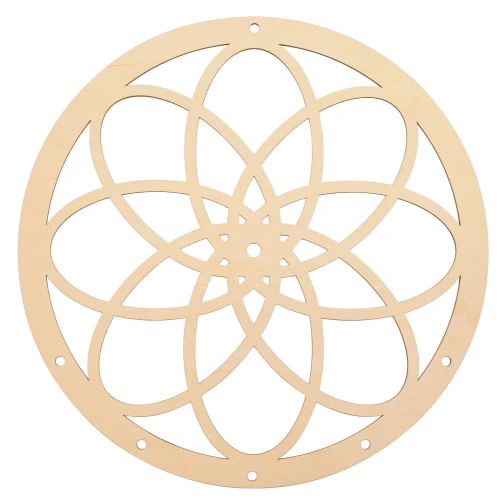 Wooden dream catcher - openwork 2
