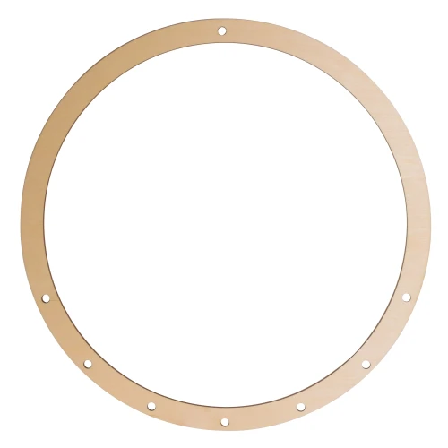 Wooden dream catcher hoop