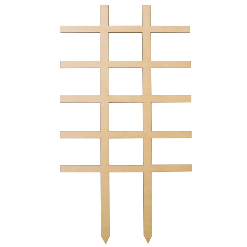 Wooden support for flowers and herbs