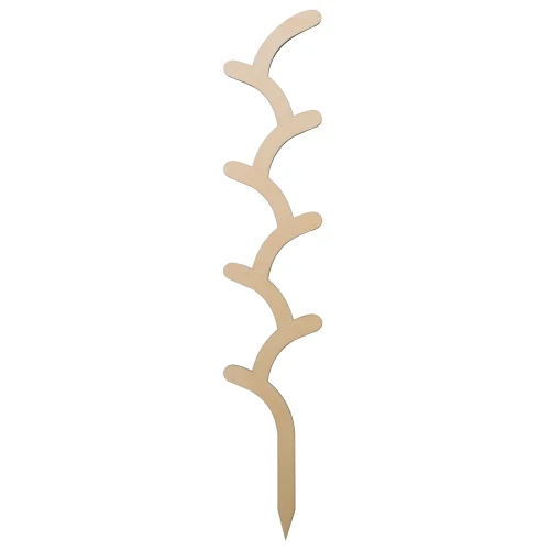 Wooden support for orchid flowers