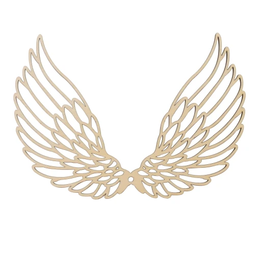 Plywood wings, decor - openwork