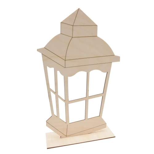 Wooden lantern