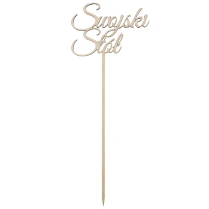 Wooden topper - "Swojski Stół"