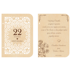 Personalized greeting card for Grandparent's Day - 1