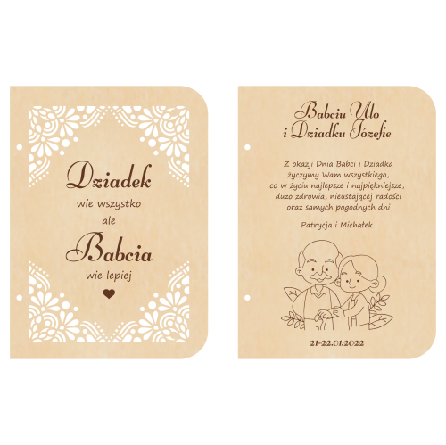 Personalized greeting card for Grandparent's Day - 2