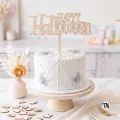Topper napis "Halloween" z drewna
