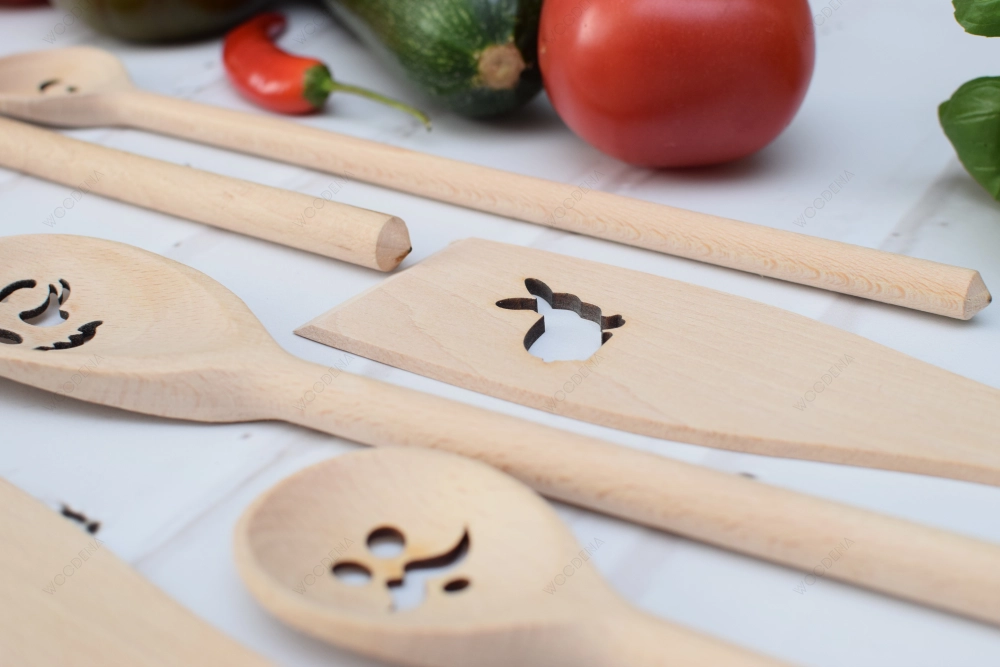 Drewniane akcesoria kuchenne