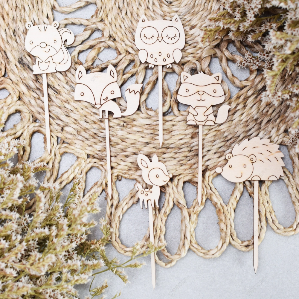 Toppery ze zwierzątkami